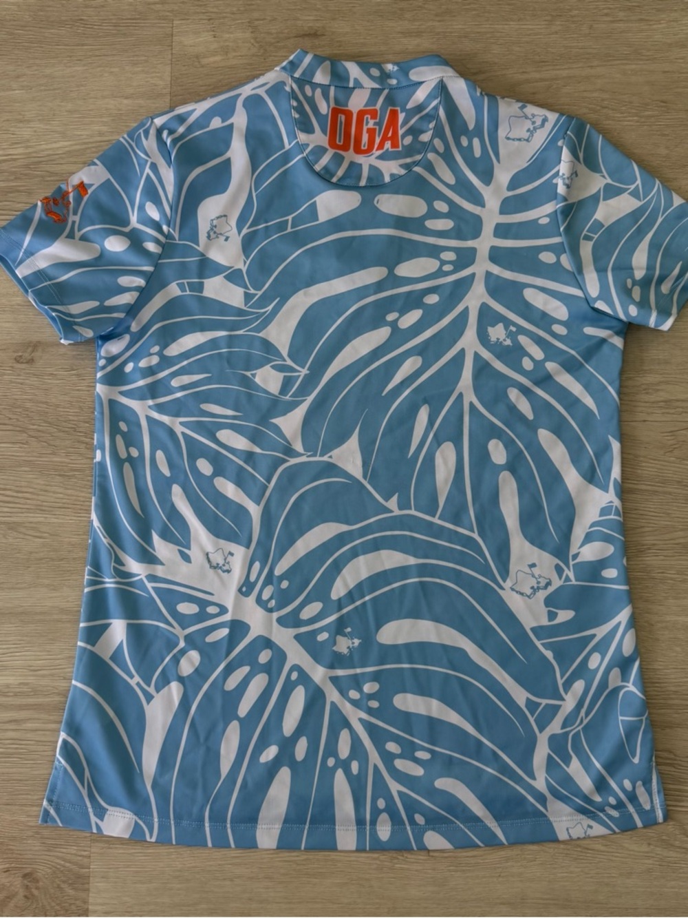 OGA Oahu Golf Apparel Women’s Short Sleeve Golf Shirt Size M - Picture 3 of 6